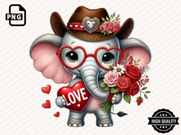 Download Cute Valentine Animal Clipart PNG - Animal Collection