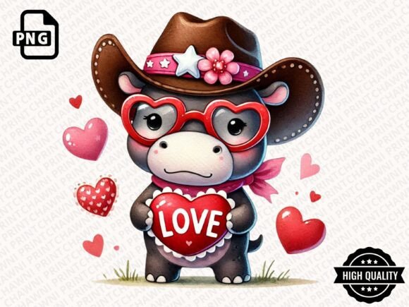 Download Cute Valentine Animal Clipart PNG - Animal Collection